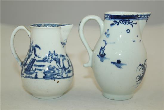 Two sparrowbeak jugs